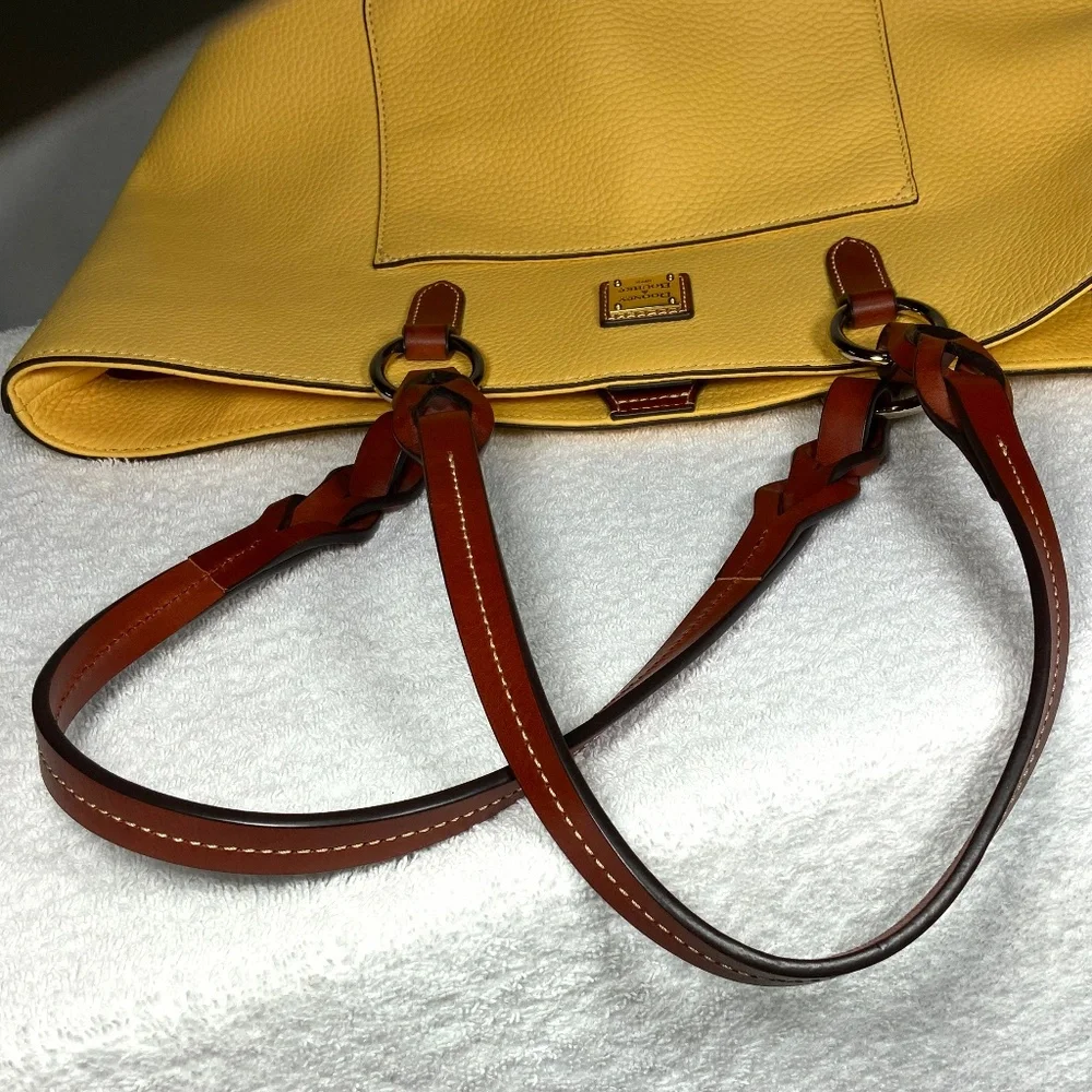 Dooney & Bourke Yellow Tammy Tote